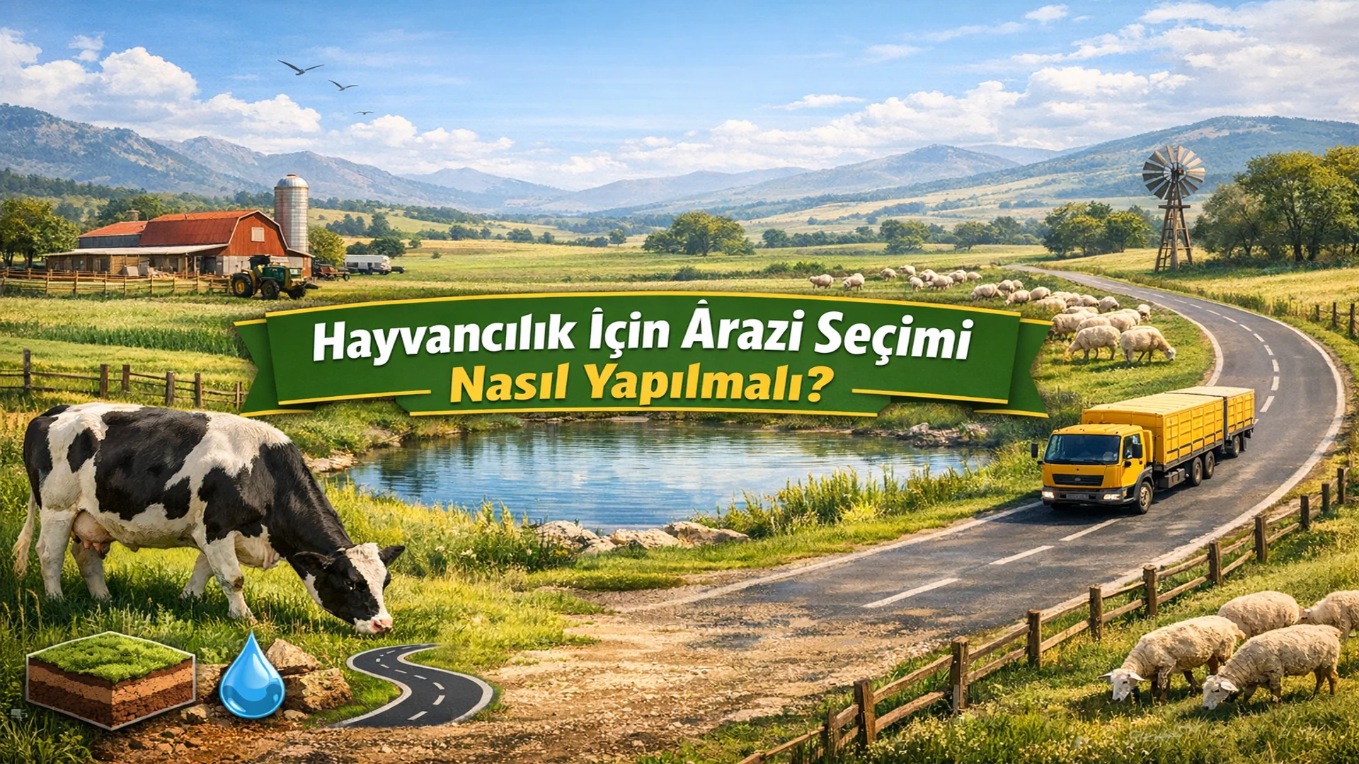 Hayvancilik Icin Arazi Secimi Nasil Yapilmali 4 SATILIK AHIRLAR