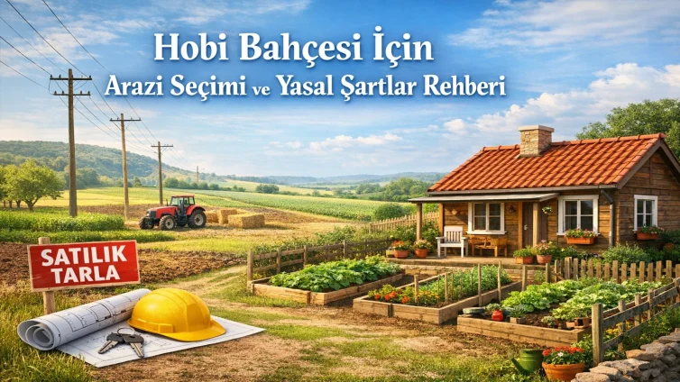 Hobi Bahçesi İçin Arazi Seçimi
