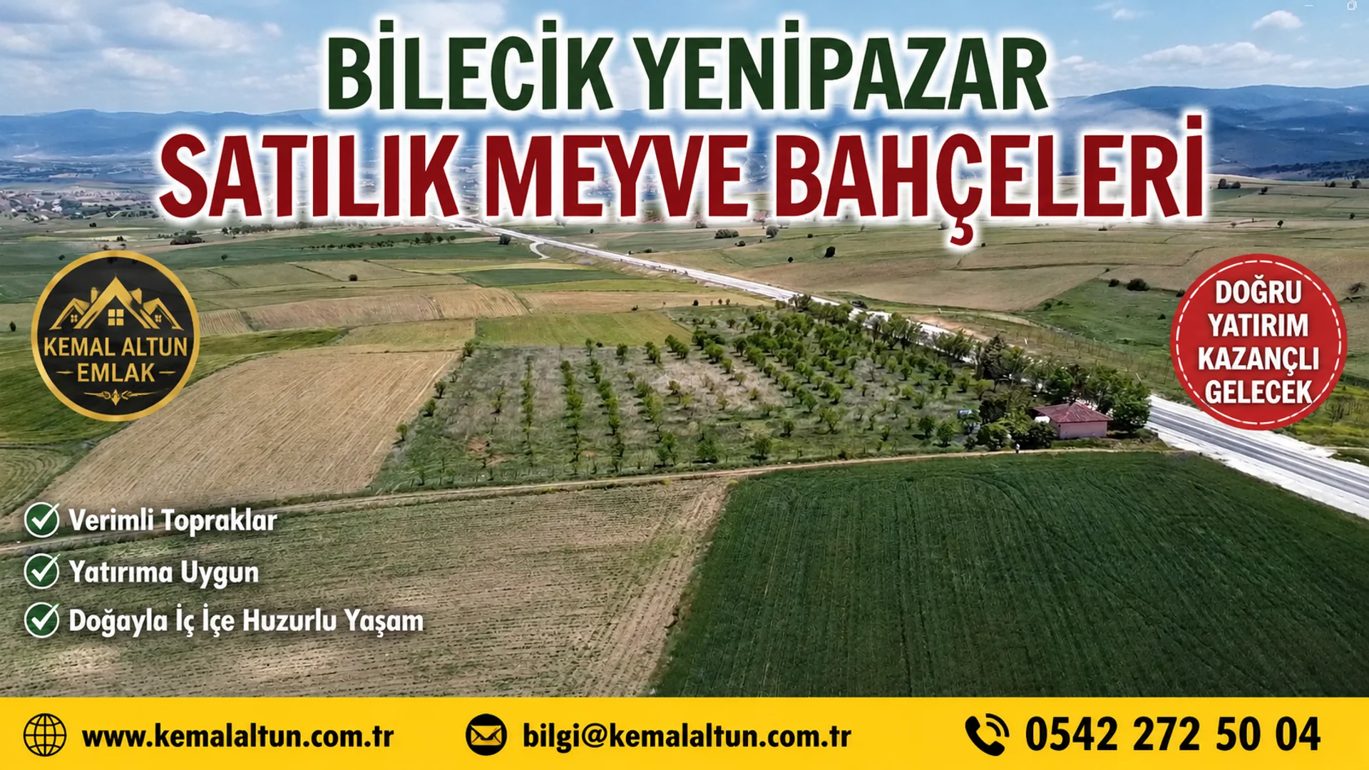 Bilecik Yenipazar Satilik Meyve Bahceleri 4 yenipazar