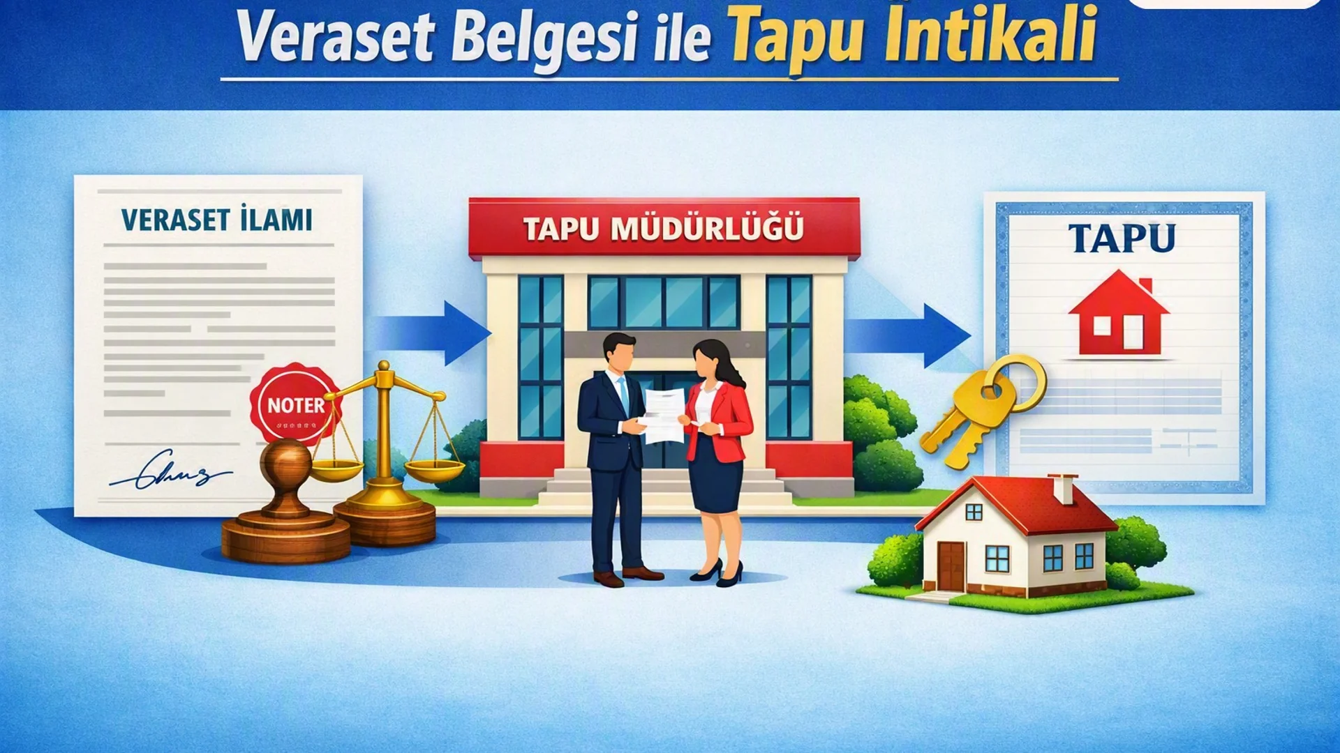Veraset Belgesi ile Tapu İntikali 