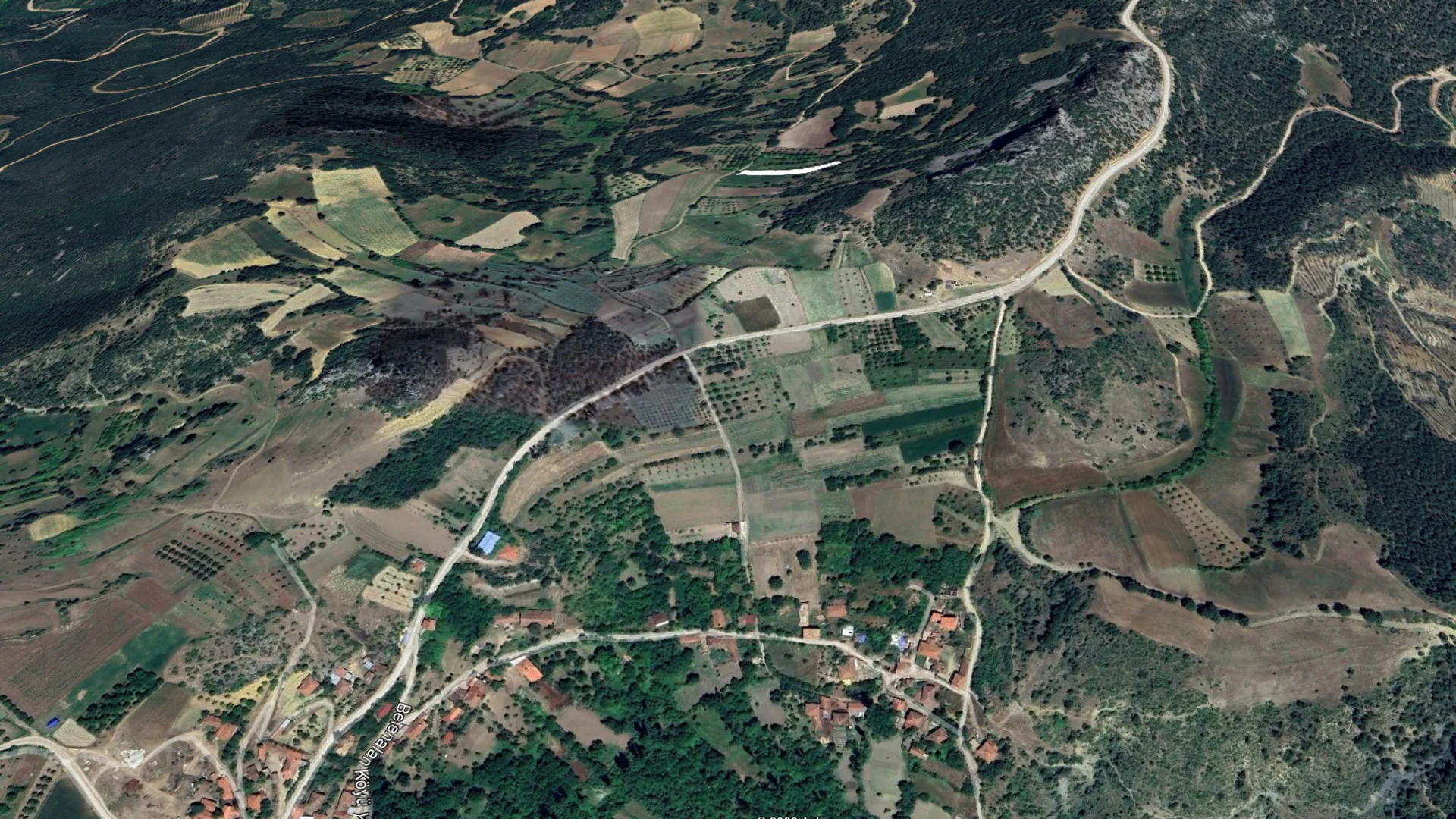 Osmaneli Belenalan Köyü Satılık Tarım Arazisi 1600 m²
