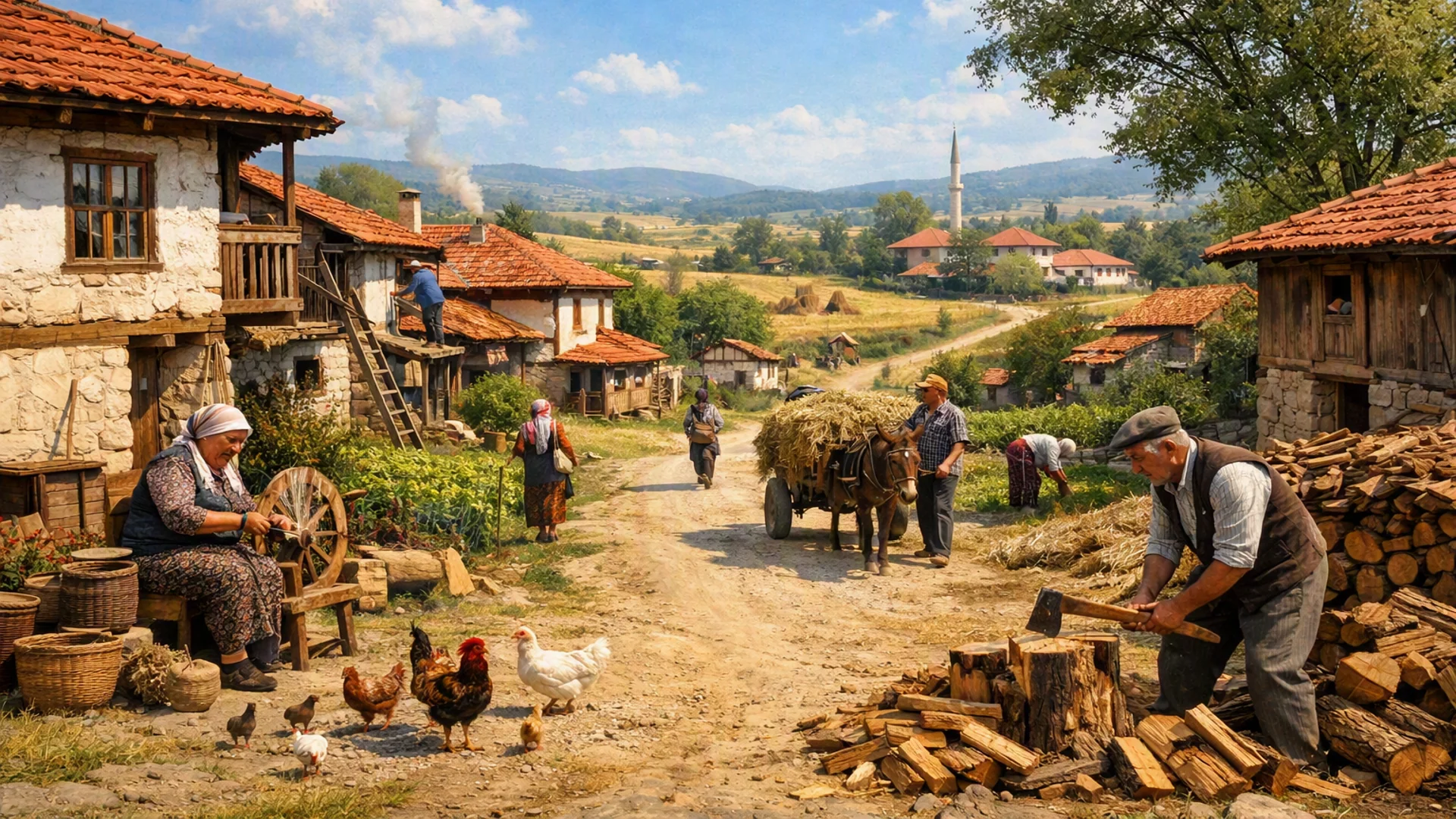 Koy Evi Restorasyonu ve Kirsal Turizm Yatirimi 5 satılık köy evleri