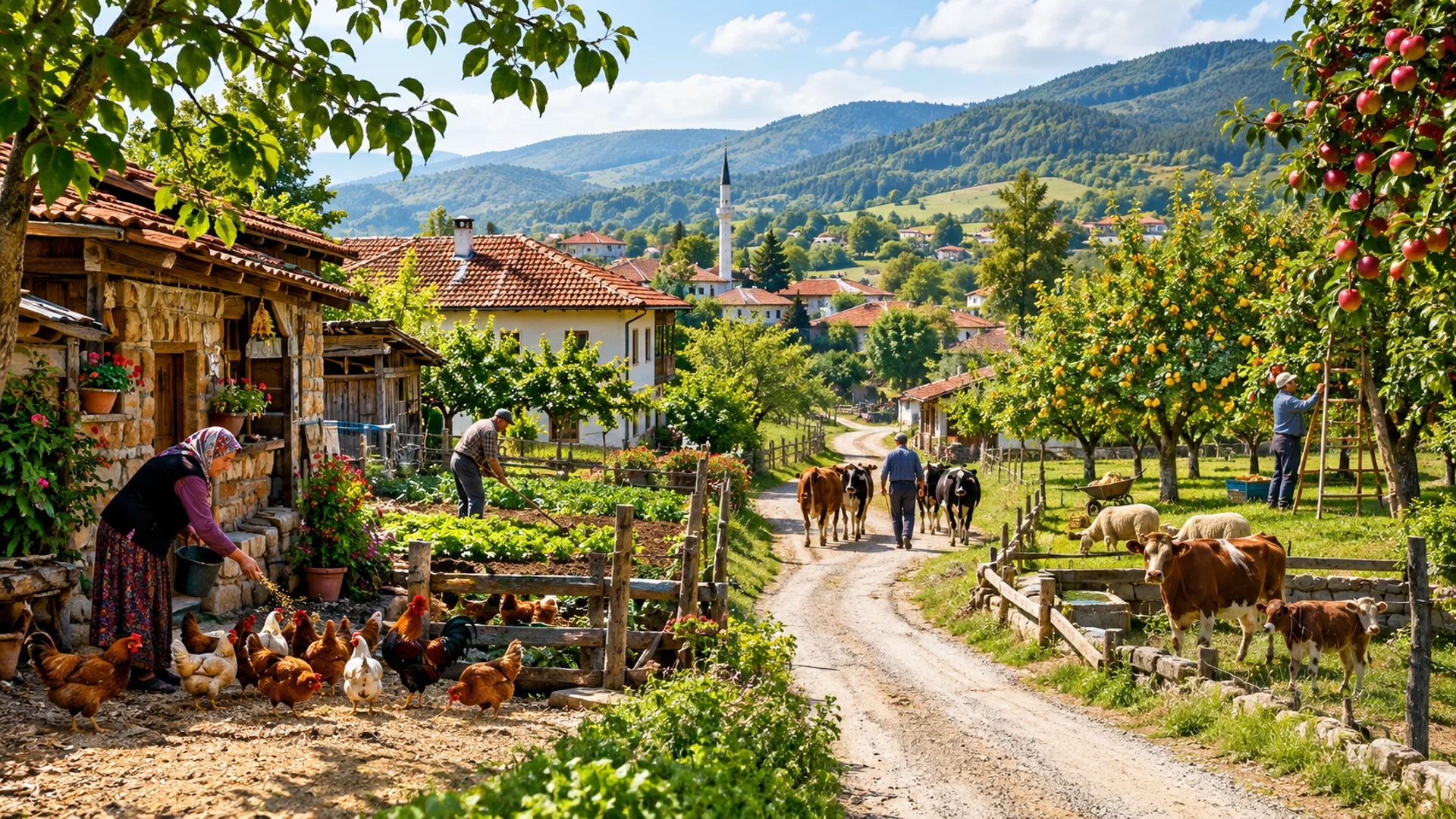 Koy Evi Restorasyonu ve Kirsal Turizm Yatirimi 4 satılık köy evleri